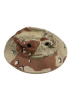 US Army 6 Colour Chocolate Chip Camouflage Boonie Cap Named Size 6 7/8 Dated 1986 US Army 6 Colour Chocolate Chip Camouflage Boonie Cap Named Size 6 7/8 Dated 1986