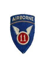 WW2 US Army 11th Airborne SSI Shoulder Sleeve Insignia Patch