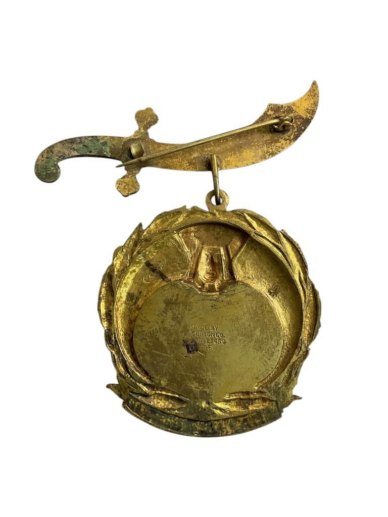 US Shriners Yelduz Temple Aberdeen South Dakota Louisville 1909 Medal US Shriners Yelduz Temple Aberdeen South Dakota Louisville 1909 Medal