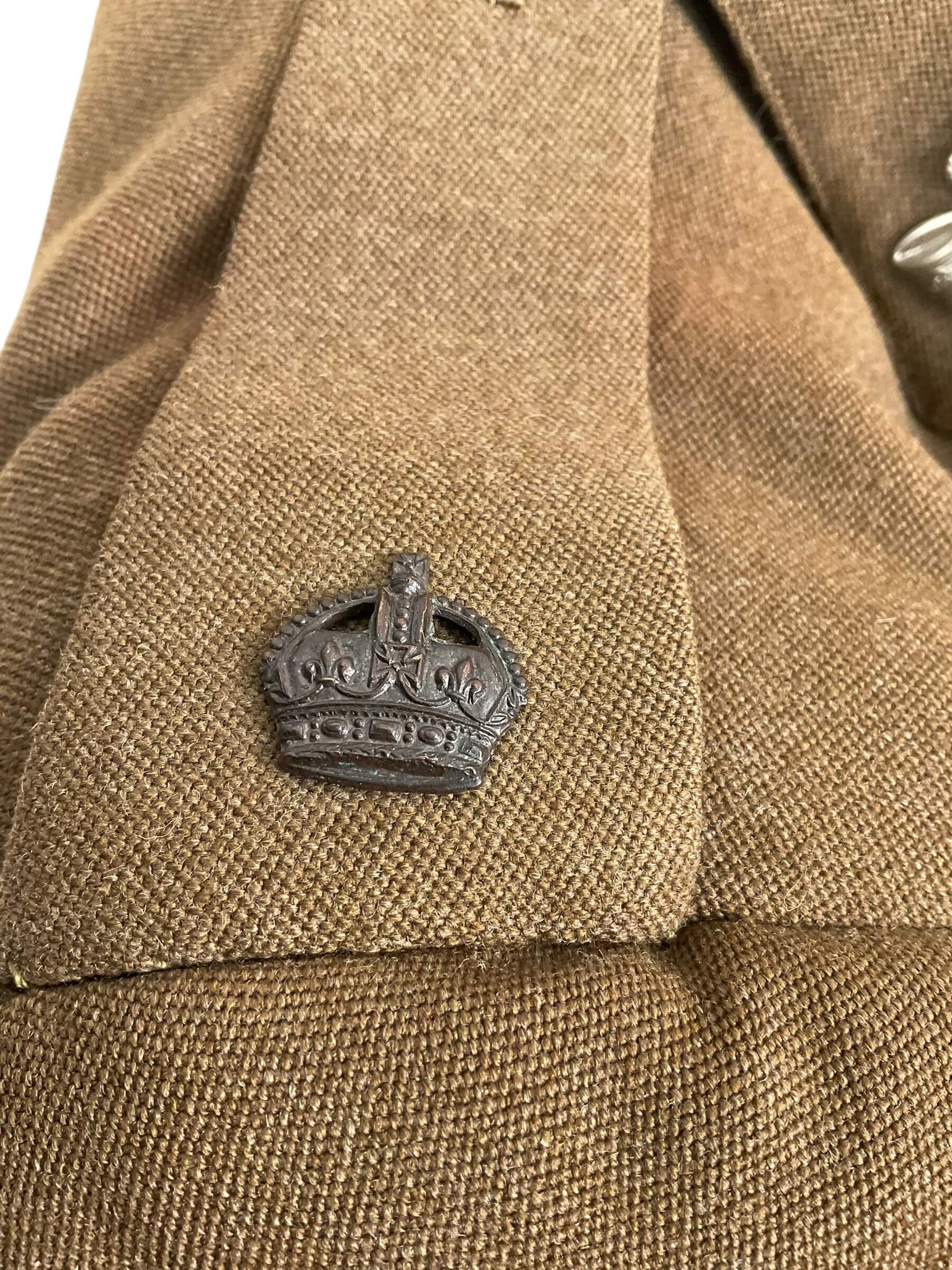 British Airborne Oxs and Bucks Officers Named 4 Pocket Tunic British Airborne Oxs and Bucks Officers Named 4 Pocket Tunic