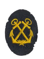 WW2 German Navy Kriegsmarine Helmsman Sleeve Patch WW2 German Navy Kriegsmarine Helmsman Sleeve Patch