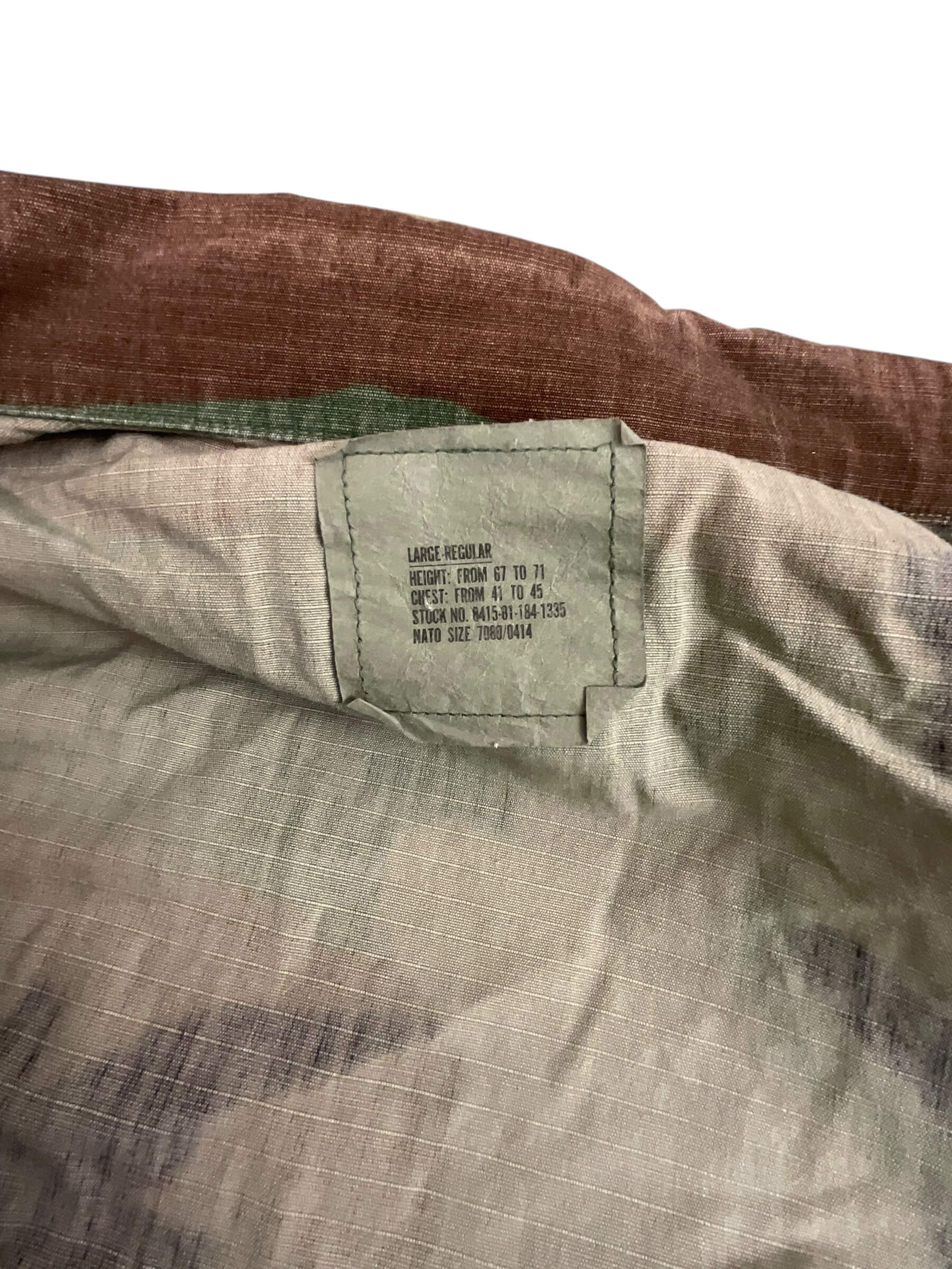 US Army BDU Woodland Shirt Size Large Regular US Army BDU Woodland Shirt Size Large Regular