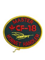 Canadian Forces RCAF CF-18 Master Hornet Handler Crest Patch Vintage