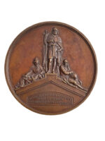 Amsterdam Opening of Women's and Men's Home St. Jacob June 20 1866 Bronze Medallion