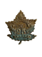 WW1 Canadian CEF 25th Battalion Nova Scotia Collar Insignia Single