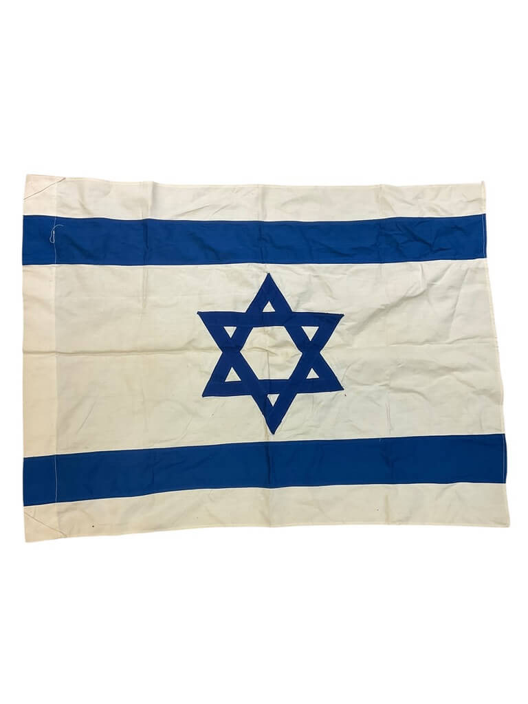 Israel Israeli Cotton Multi Piece Construction Flag 40" X 30" Israel Israeli Cotton Multi Piece Construction Flag 40" X 30"