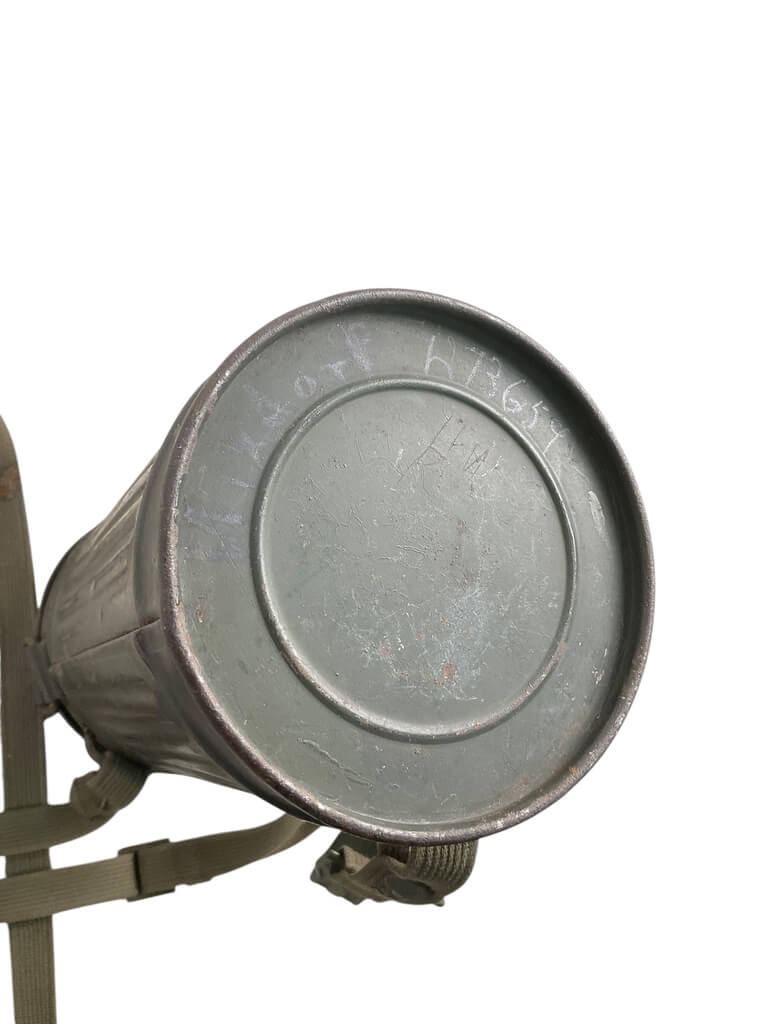 WW2 German Army Respirator In Cannister Named WW2 German Army Respirator In Cannister Named