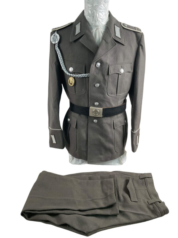 East German Infantry Tunic With Belt and Trousers