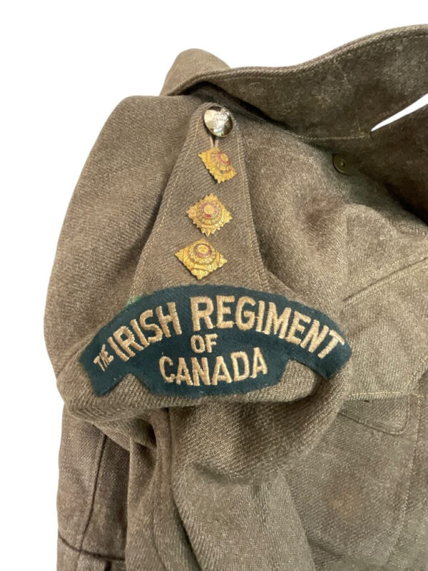 Canadian Irish Regiment of Canada Officers Battledress Jacket Size 7 Dated 1947