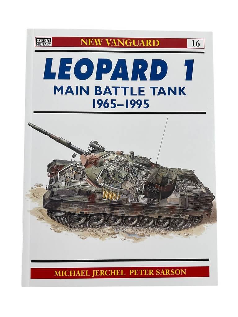 German Leopard 1 Main Battle Tank 1965 to 1995 Osprey New Vanguard No 16 New Softcover Reference Book German Leopard 1 Main Battle Tank 1965 to 1995 Osprey New Vanguard No 16 New Softcover Reference Book