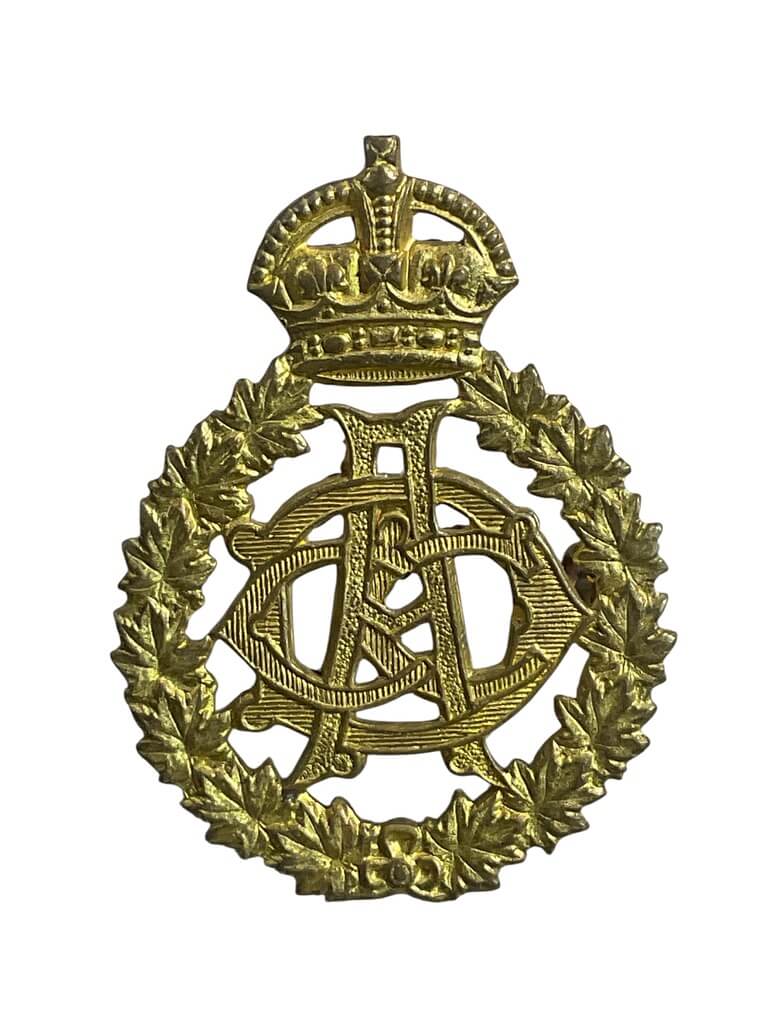 WW2 Canadian Army Dental Corps Cap Badge WW2 Canadian Army Dental Corps Cap Badge
