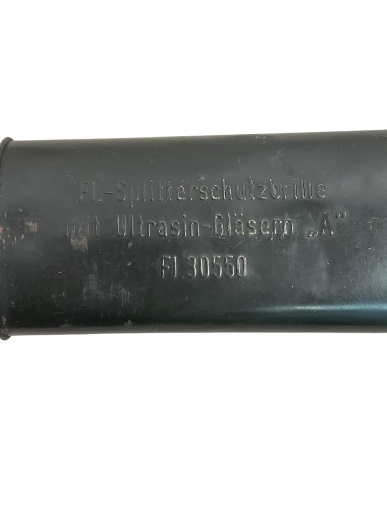 WW2 German Luftwaffe Goggles Transit Case EMPTY WW2 German Luftwaffe Goggles Transit Case EMPTY