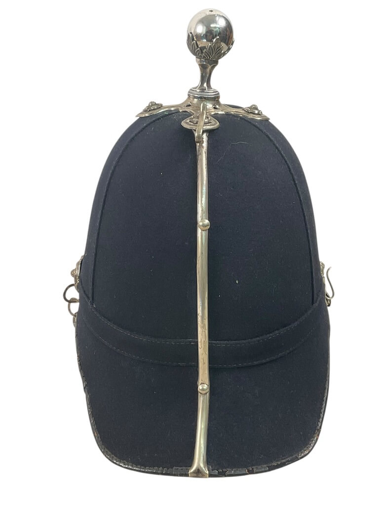British Victorian 1st East York Artillery Officers Home Service Helmet Size 7 1/8 British Victorian 1st East York Artillery Officers Home Service Helmet Size 7 1/8