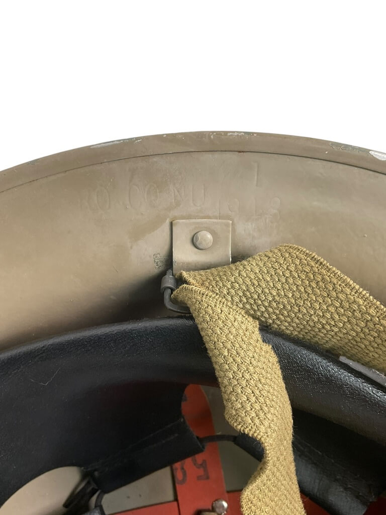 WW2 British Mk2 Steel Helmet Reissued Post War WW2 British Mk2 Steel Helmet Reissued Post War