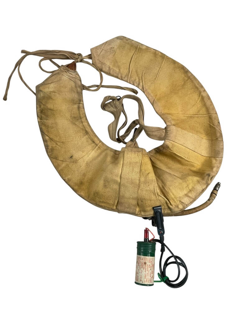 WW2 Canadian Ships Floatation Device With EASCO Light C Broad Arrowed Dated 1941 WW2 Canadian Ships Floatation Device With EASCO Light C Broad Arrowed Dated 1941