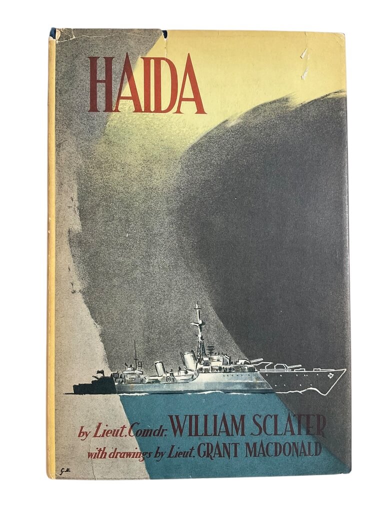 WW2 Canadian RCN Navy Haida Used Hardcover Reference Book WW2 Canadian RCN Navy Haida Used Hardcover Reference Book