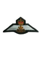 Canadian Air Cadets Power Pilot Wing Dark Green Vintage