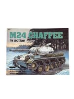 WW2 US M24 Chaffee In Action Squadron Signal Armor No 25 Used Softcover Reference Book