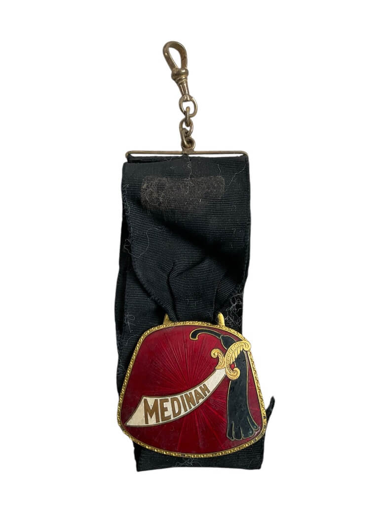 US Shriners Medinah Temple Chicago Illinois Pilgrimage to St. Paul 1908 Medal US Shriners Medinah Temple Chicago Illinois Pilgrimage to St. Paul 1908 Medal