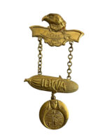 US Shriners Kaaba Temple Davenport Iowa 1909 Medal