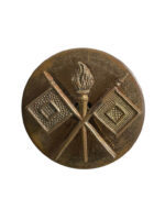 WW2 US Army DUI Distinctive Uniform Insignia Signal Corps Screw Back Badge WW2 US Army DUI Distinctive Uniform Insignia Signal Corps Screw Back Badge