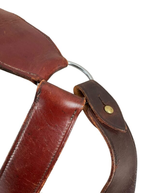 Canadian Toronto Scottish Leather Cross Belt and Plate