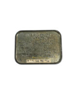 WW2 Canadian Emergency Ration Tin EMPTY Dated 1943 WW2 Canadian Emergency Ration Tin EMPTY Dated 1943