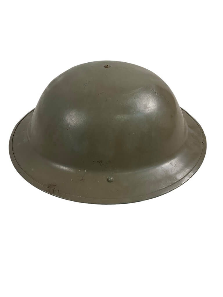 WW2 British Mk2 Steel Helmet Reissued Post War WW2 British Mk2 Steel Helmet Reissued Post War