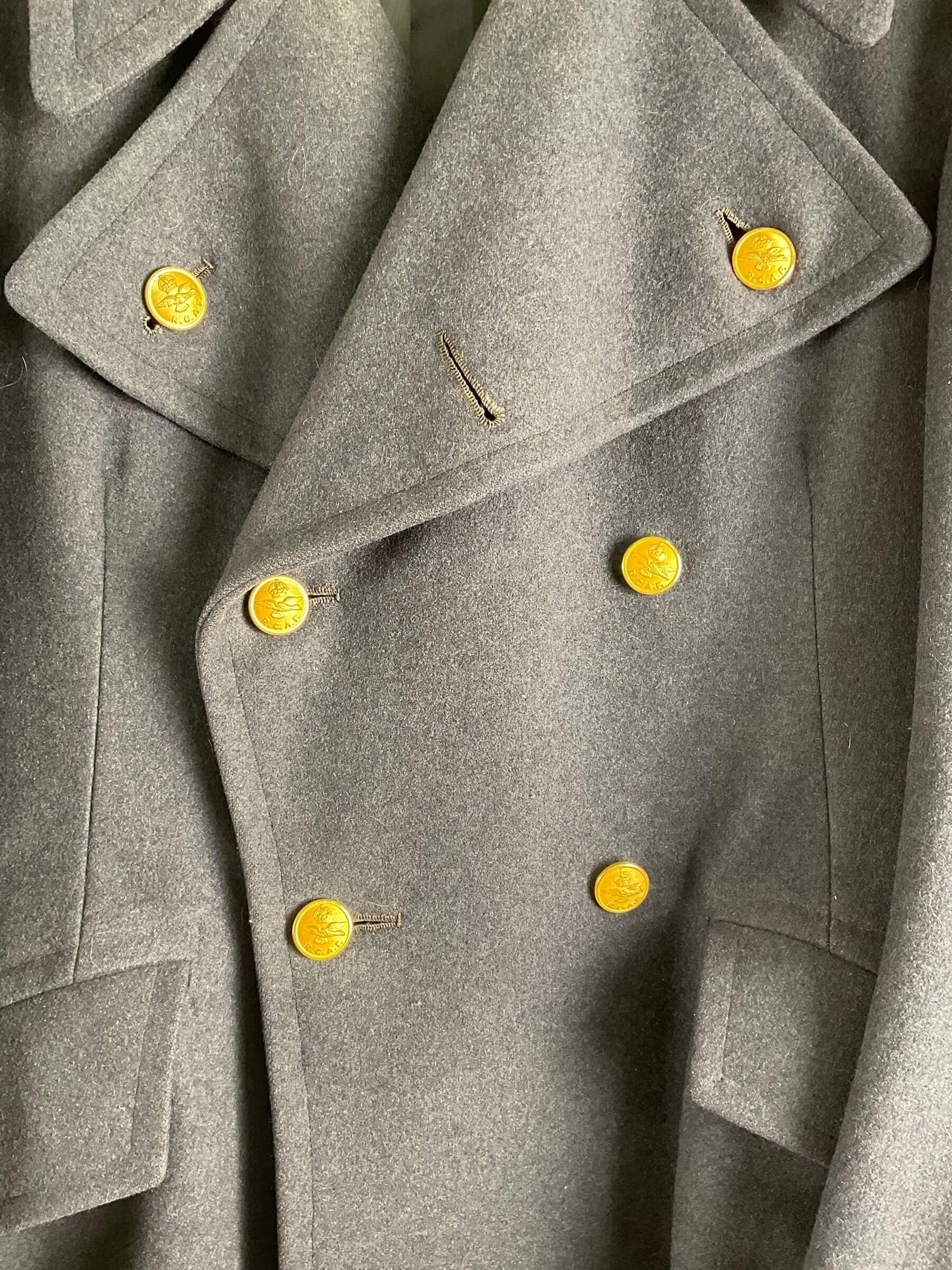 Canadian RCAF Korean War Air Vice Marshall Greatcoat Jacket Named Dated 1951 Canadian RCAF Korean War Air Vice Marshall Greatcoat Jacket Named Dated 1951