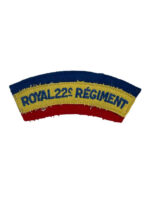 WW2 Canadian Vandoos R22E Shoulder Title Insignia Single WW2 Canadian Vandoos R22E Shoulder Title Insignia Single