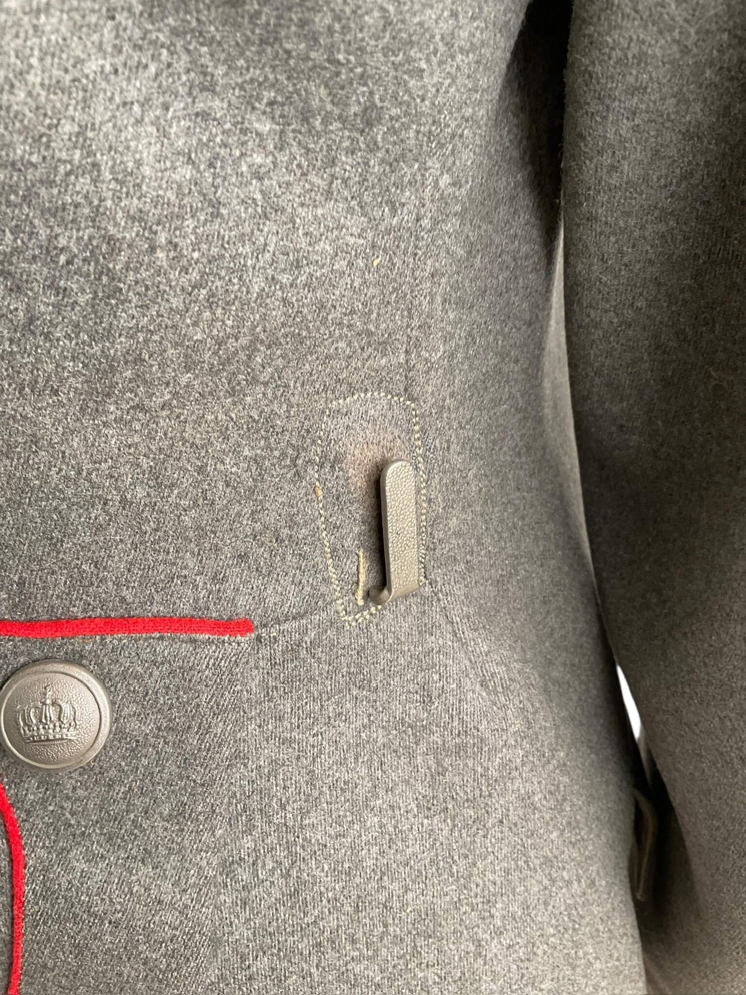 WW1 Imperial German 6 Uhlan Feldgrau Senior NCO Tunic WW1 Imperial German 6 Uhlan Feldgrau Senior NCO Tunic