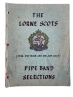 Canadian The Lorne Scots Pipe Band Selections Used Softcover Reference Book