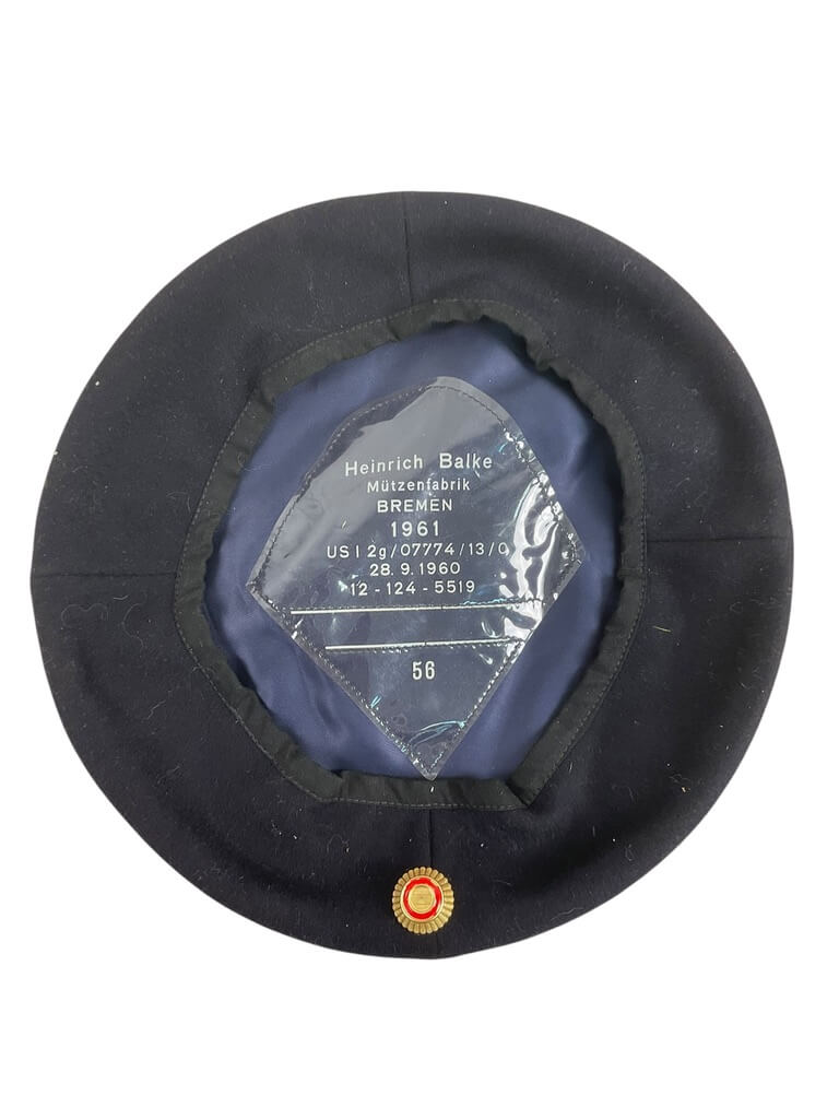 German Police Beret Size 56 German Police Beret Size 56