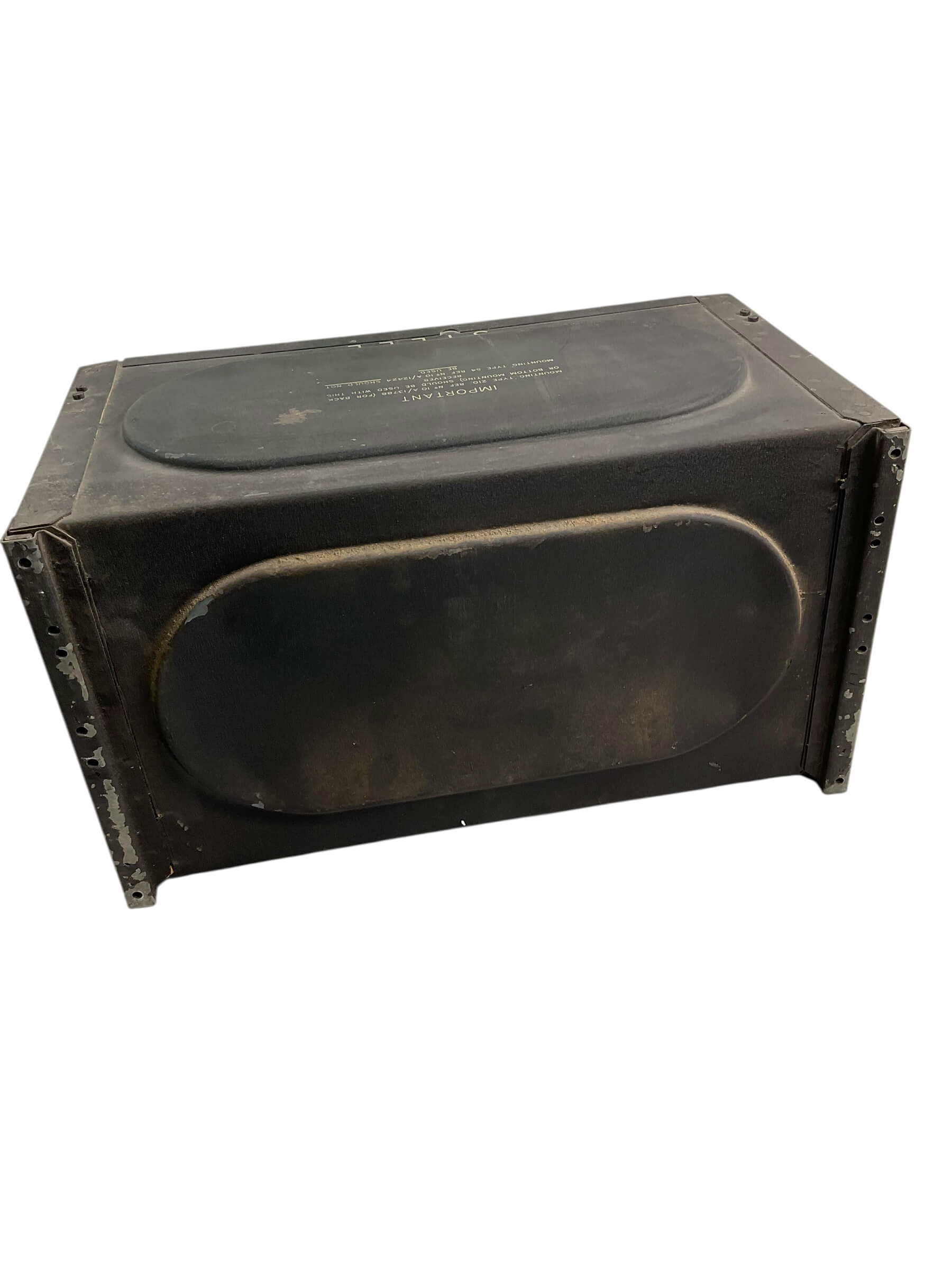 WW2 British RAF Radio Receiver Type 1155A In Transit Box WW2 British RAF Radio Receiver Type 1155A In Transit Box