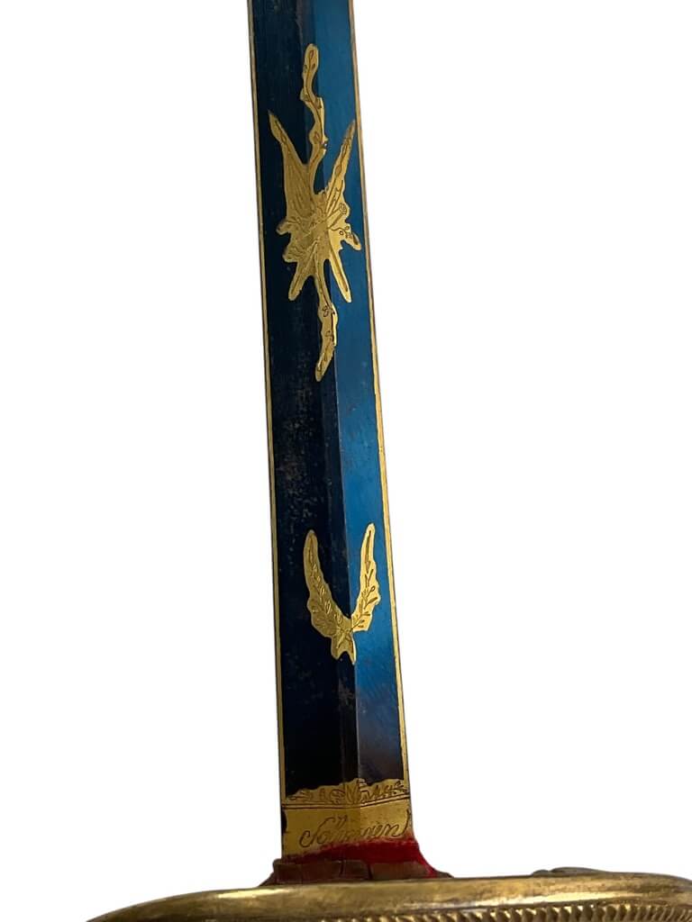 Imperial German Court Sword With Mother of Pearl Handle MISSING SCABBARD Imperial German Court Sword With Mother of Pearl Handle MISSING SCABBARD