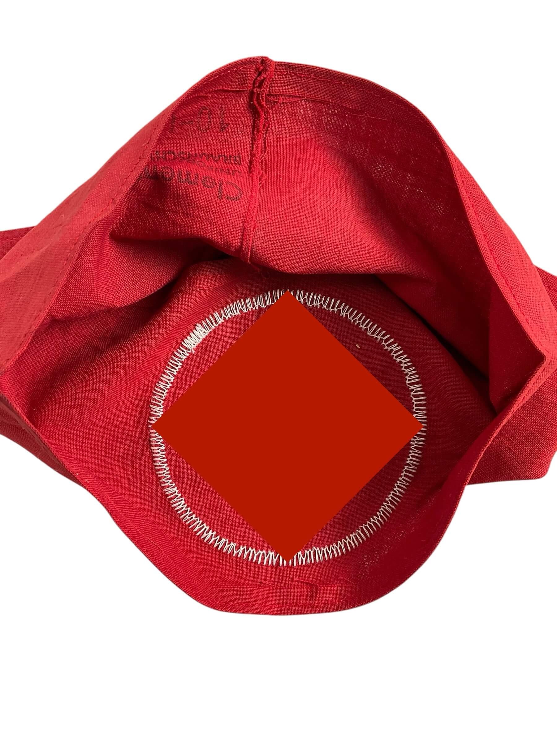 WW2 German NSDAP Supporter Cotton Armband Maker Marked Clemens Wagner WW2 German NSDAP Supporter Cotton Armband Maker Marked Clemens Wagner