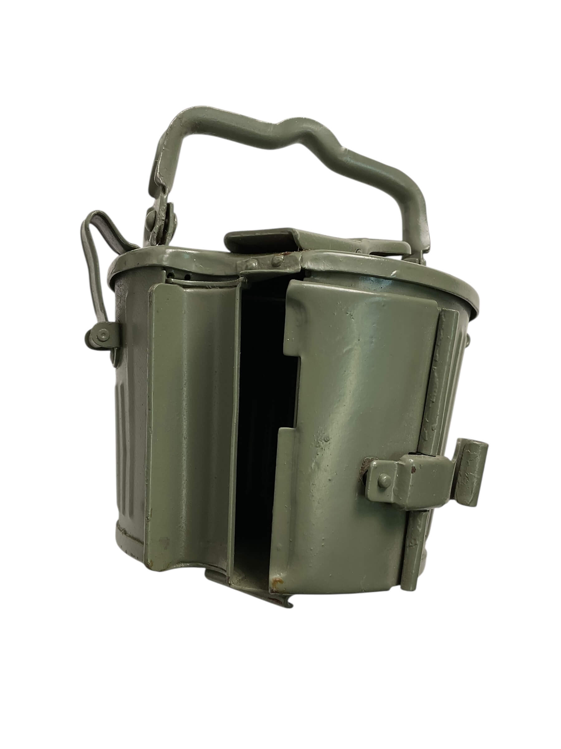 WW2 German MG34 42 Magazine and Carrier Dated 1943 WW2 German MG34 42 Magazine and Carrier Dated 1943