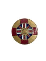 WW1 Canadian CEF Legion Of Frontiersmen Veterans Enamel Button Hole Badge WW1 Canadian CEF Legion Of Frontiersmen Veterans Enamel Button Hole Badge