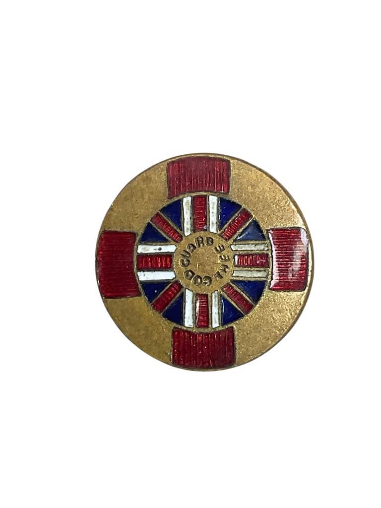 WW1 Canadian CEF Legion Of Frontiersmen Veterans Enamel Button Hole Badge WW1 Canadian CEF Legion Of Frontiersmen Veterans Enamel Button Hole Badge