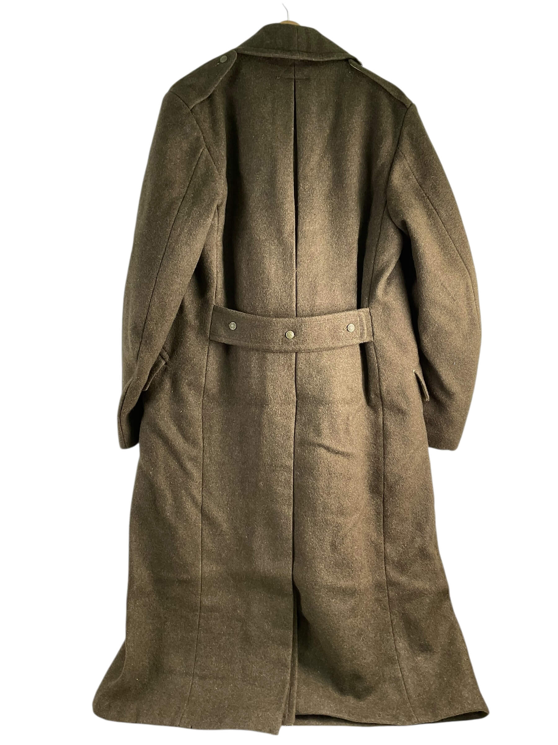 WW2 Canadian Army Greatcoat Dated 1942 Size 12 With Norwegian Buttons Maker Eatons WW2 Canadian Army Greatcoat Dated 1942 Size 12 With Norwegian Buttons Maker Eatons