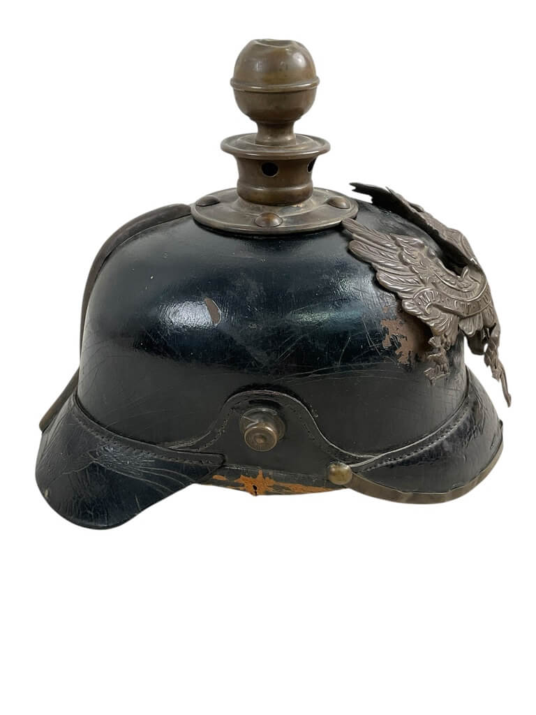 WW1 Imperial German Fusilier Artillery Regiment No 1 Pickelhaube WW1 Imperial German Fusilier Artillery Regiment No 1 Pickelhaube