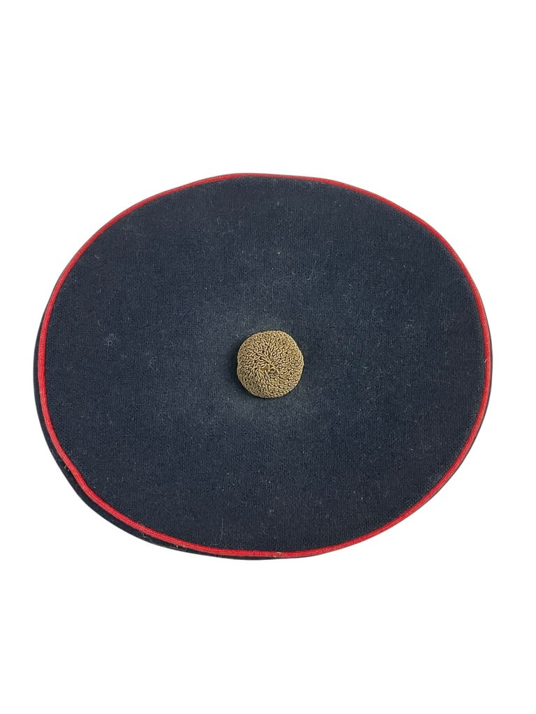 Canadian Royal Military College Pillbox Cap Hat Numbered 672 Canadian Royal Military College Pillbox Cap Hat Numbered 672