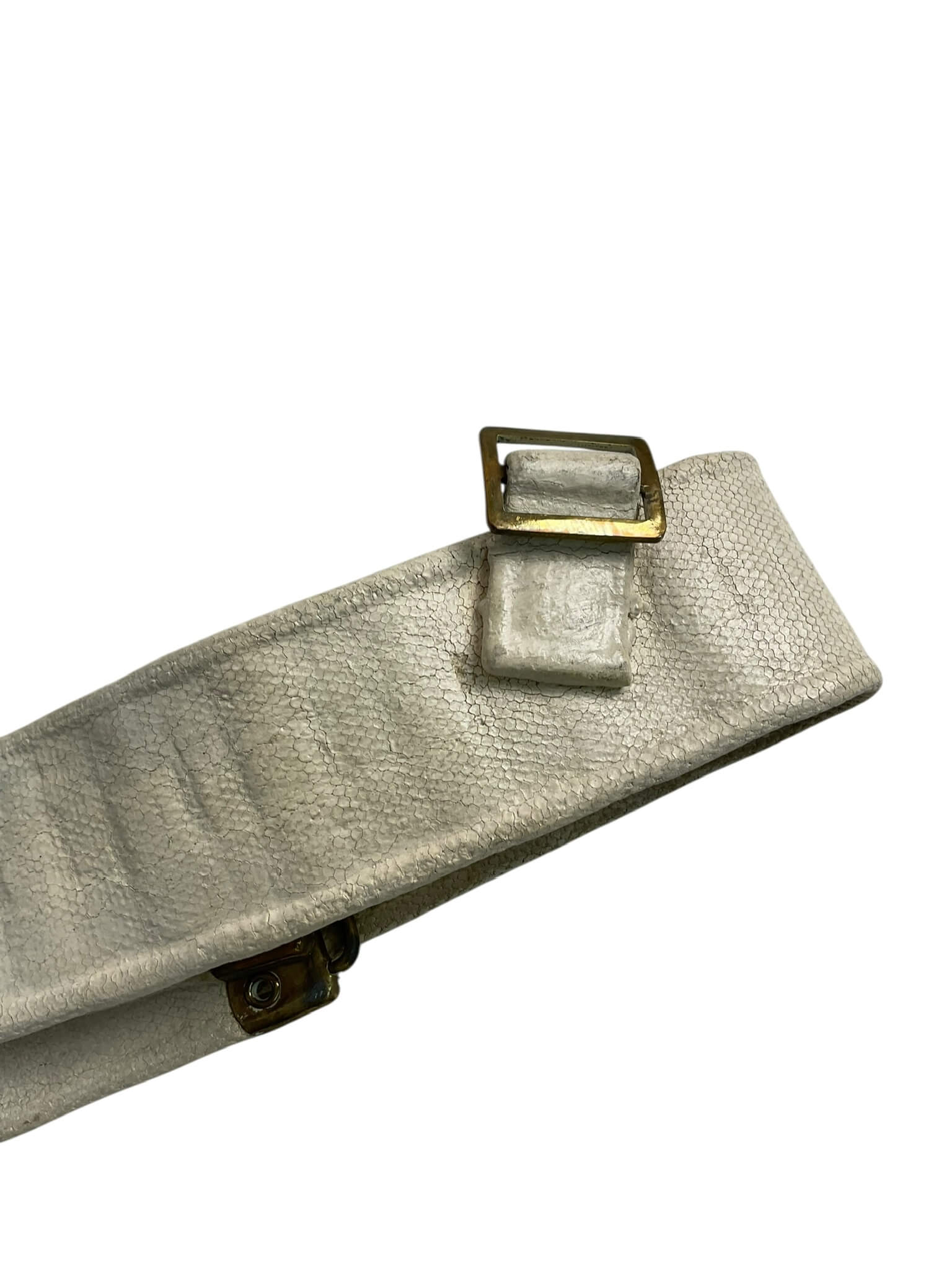 WW2 Canadian P37 Web Belt MP White Blanco WW2 Canadian P37 Web Belt MP White Blanco
