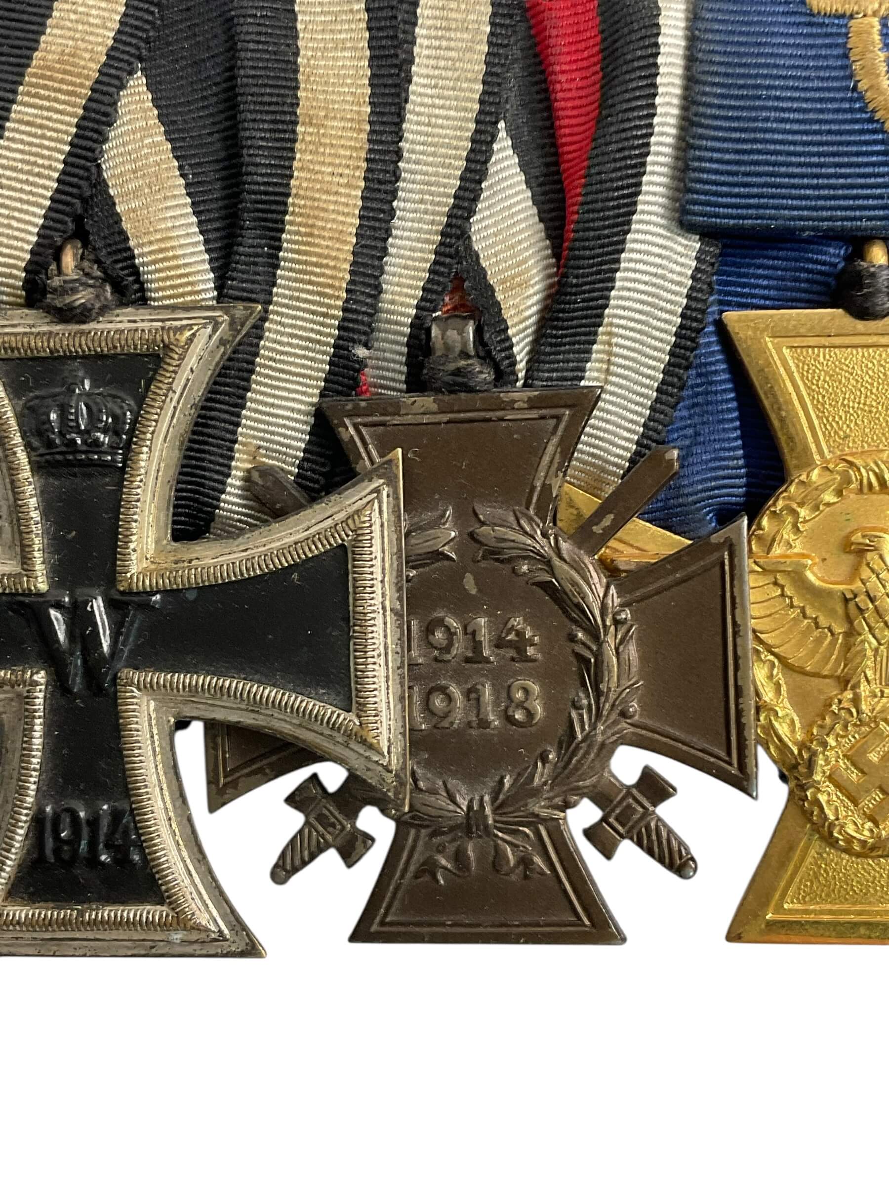 WW1 WW2 German Police Long Service Medal Grouping WW1 WW2 German Police Long Service Medal Grouping