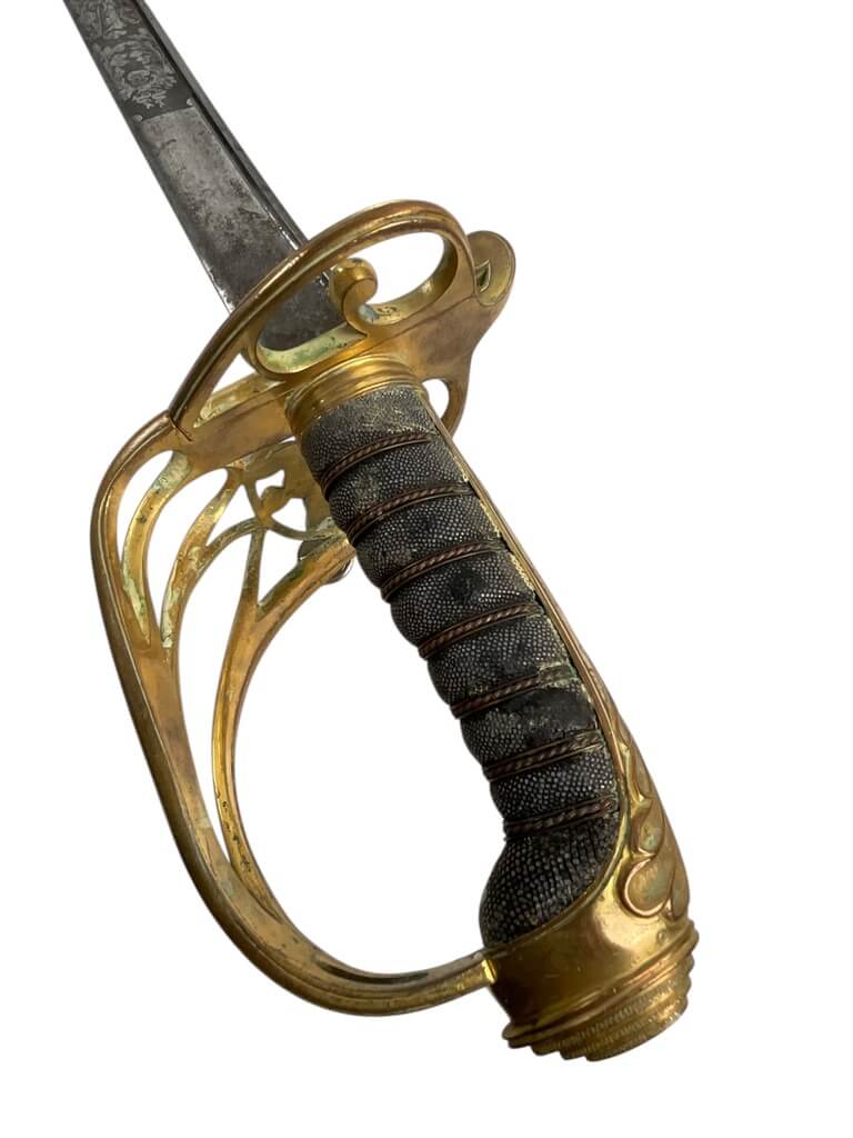 British Victorian 1822 Pattern Infantry Officers Sword WITHOUT SCABBARD British Victorian 1822 Pattern Infantry Officers Sword WITHOUT SCABBARD