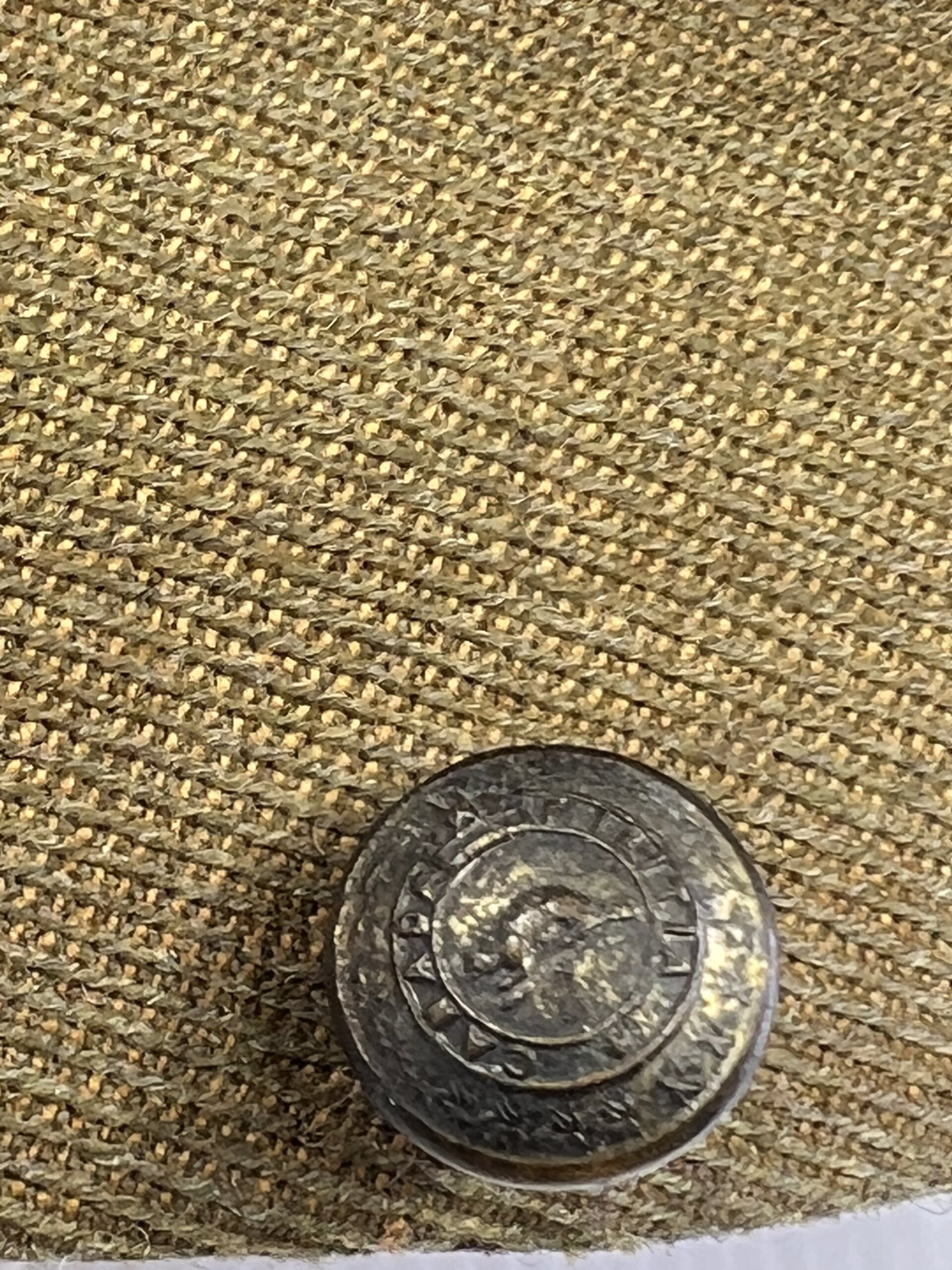 WW1 Canadian Militia Officers Peak Cap Hat Size 7 1/4 MISSING CHIN STRAP WW1 Canadian Militia Officers Peak Cap Hat Size 7 1/4 MISSING CHIN STRAP