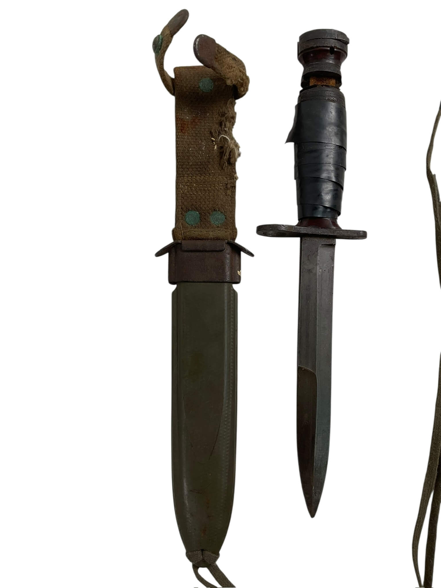 WW2 US M4 PAL Bayonet With Scabbard WW2 US M4 PAL Bayonet With Scabbard