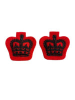 Canadian Forces Queen's Own Rifles QOR Majors Rank Insignia Pair