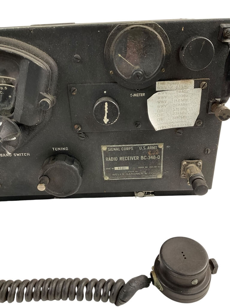 WW2 US Army Signals Corps Radio Receiver BC-348Q WW2 US Army Signals Corps Radio Receiver BC-348Q