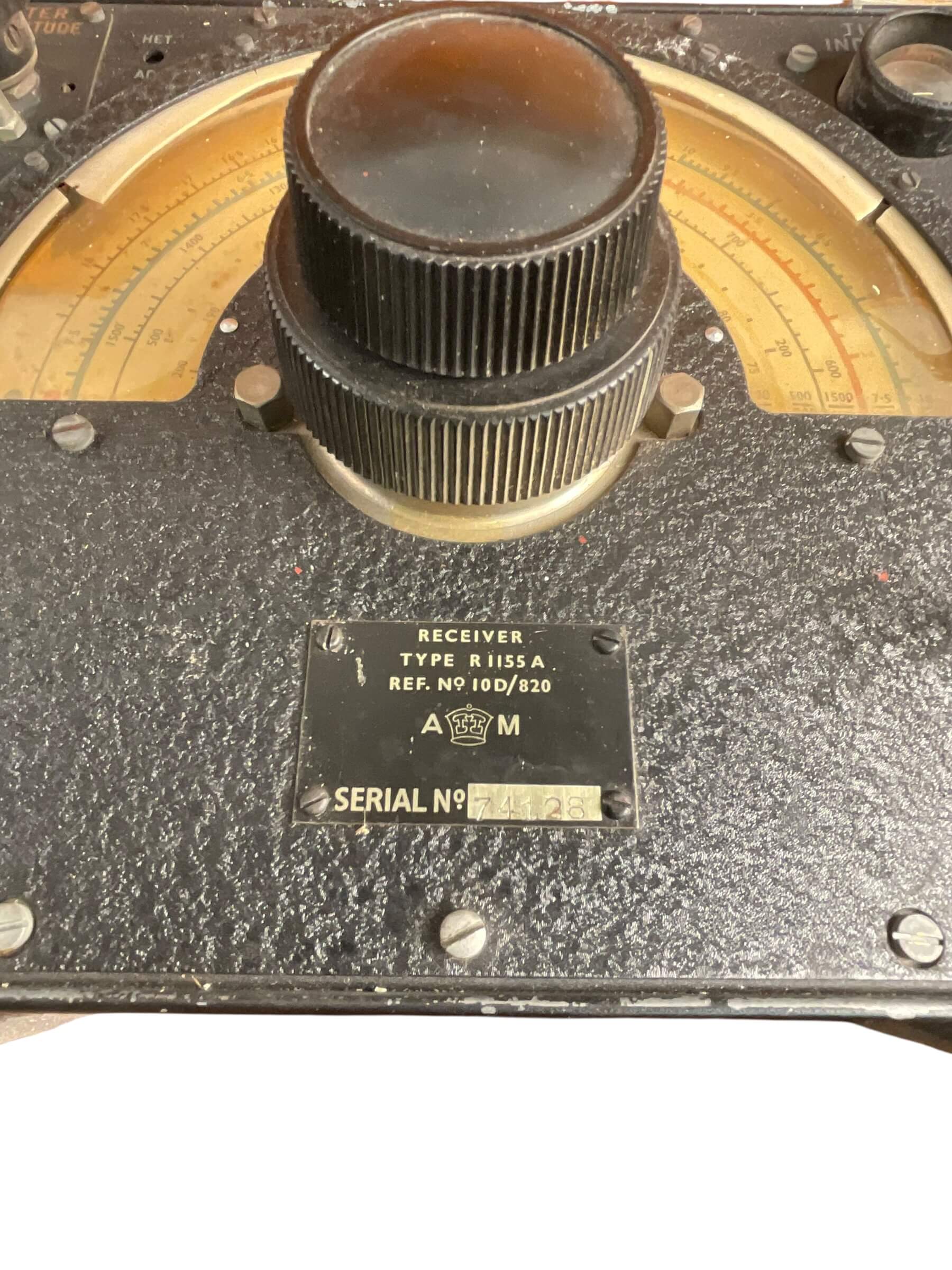 WW2 British RAF Radio Receiver Type 1155A In Transit Box WW2 British RAF Radio Receiver Type 1155A In Transit Box